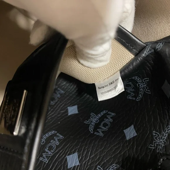 Authentic MCM Tote Black - Picture 13 of 14